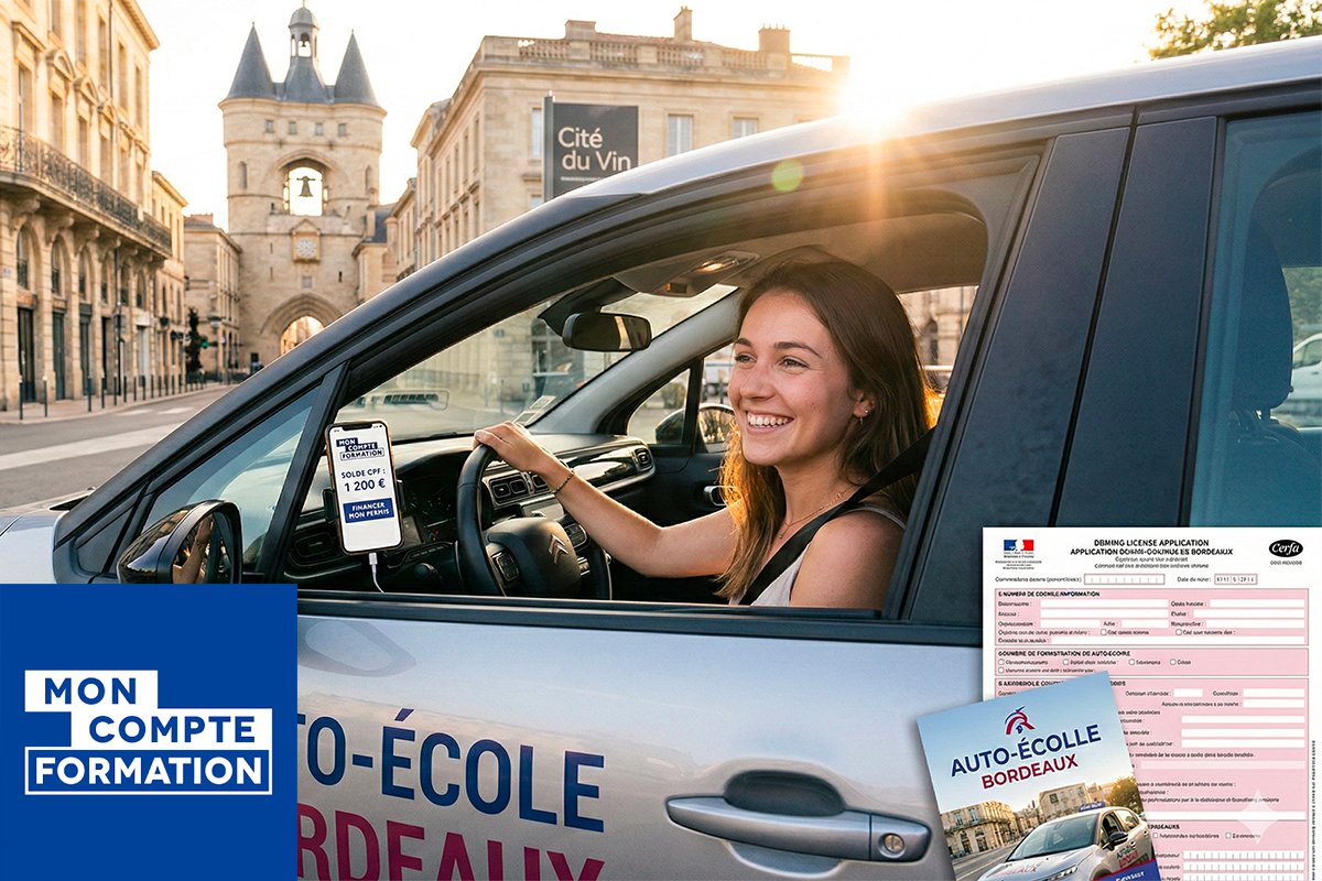 Financement permis CPF 2026 : comment payer son permis à Bordeaux avec son CPF ? 