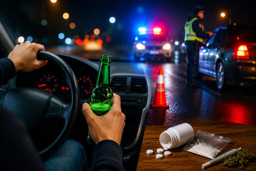 Alcool, Stupéfiants et Conduite : Ce que Dit Vraiment le Code de la Route